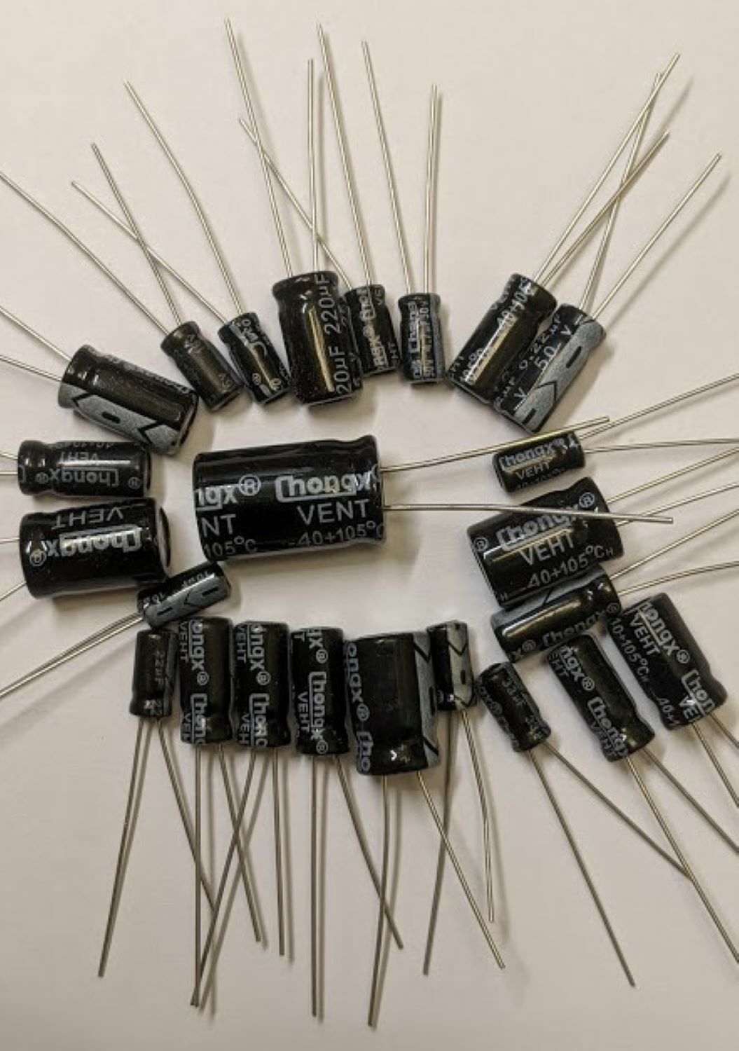 2 EA Radial Electrolytic Caps-PICK VALUES (0.1uF-6800uF) 4V-450V Mr Circuit