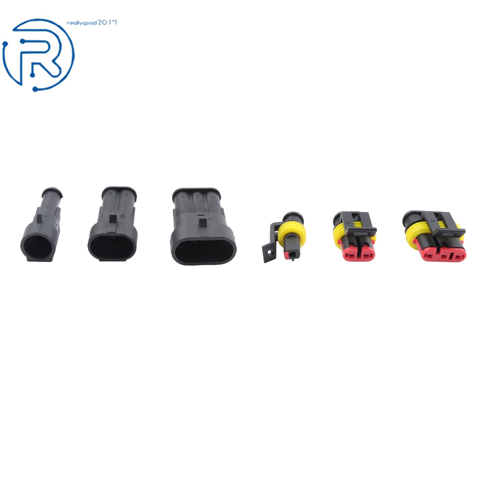 800Pcs Automotive Electrical Wire Connectors Plug Kit W/Tool 1/2/3/4/5/6 Pin