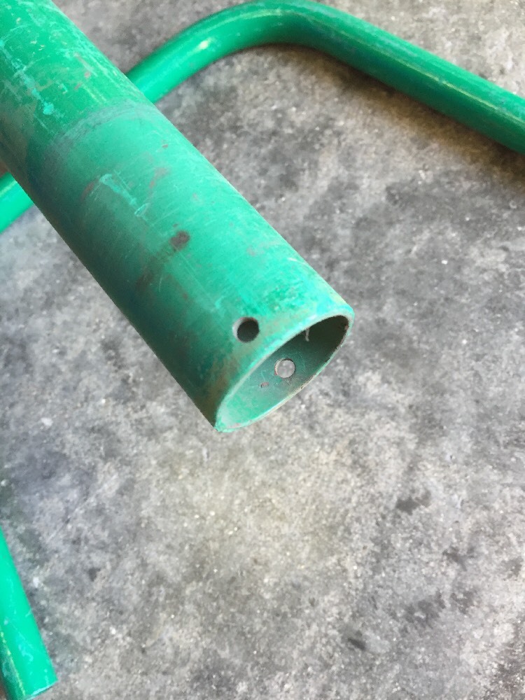 Nice Used Greenlee 406 Rope Stand For 13″ Diameter Reel