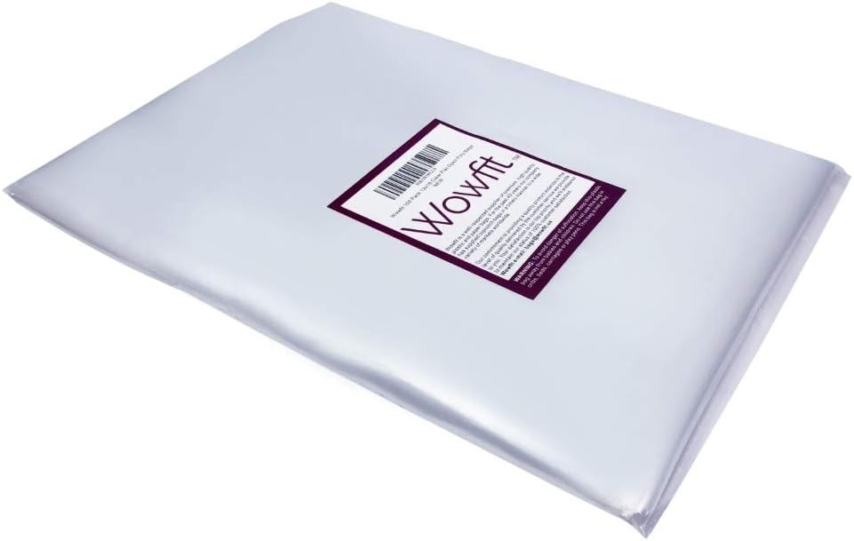 1.6 Mil Clear Polyethylene Bags – 10 Count, Perfect for Food & Craft Storage