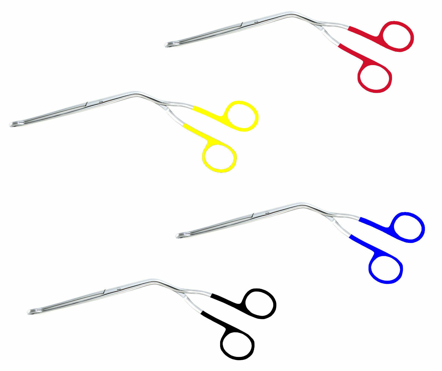 Grasping Forceps Tools Kit 2-Pack Color Handle Home Garden Tong Hand Tool