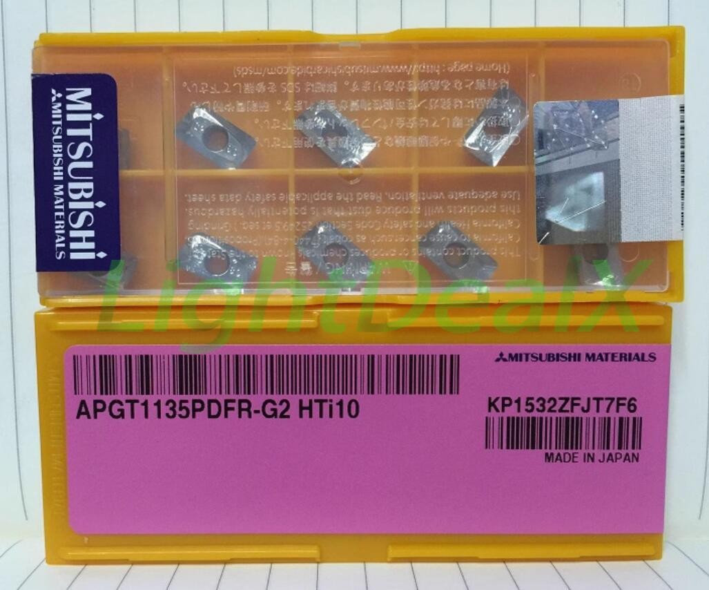 New Brand Carbide Insert 10PCS Mitsubishi APGT1135PDFR-G2 HTi10 Free Shipping