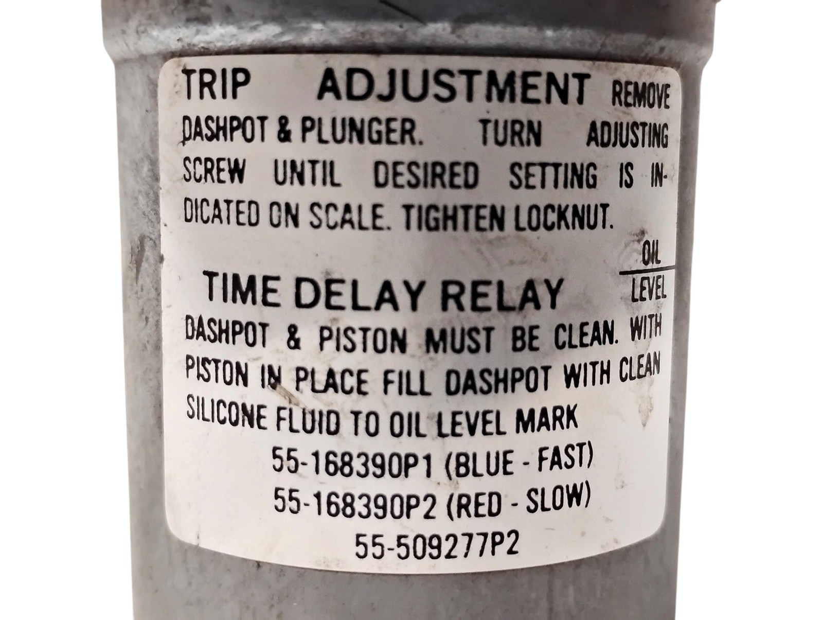 GE 124YOA2808A 600 V 20 A Dashpot Relay