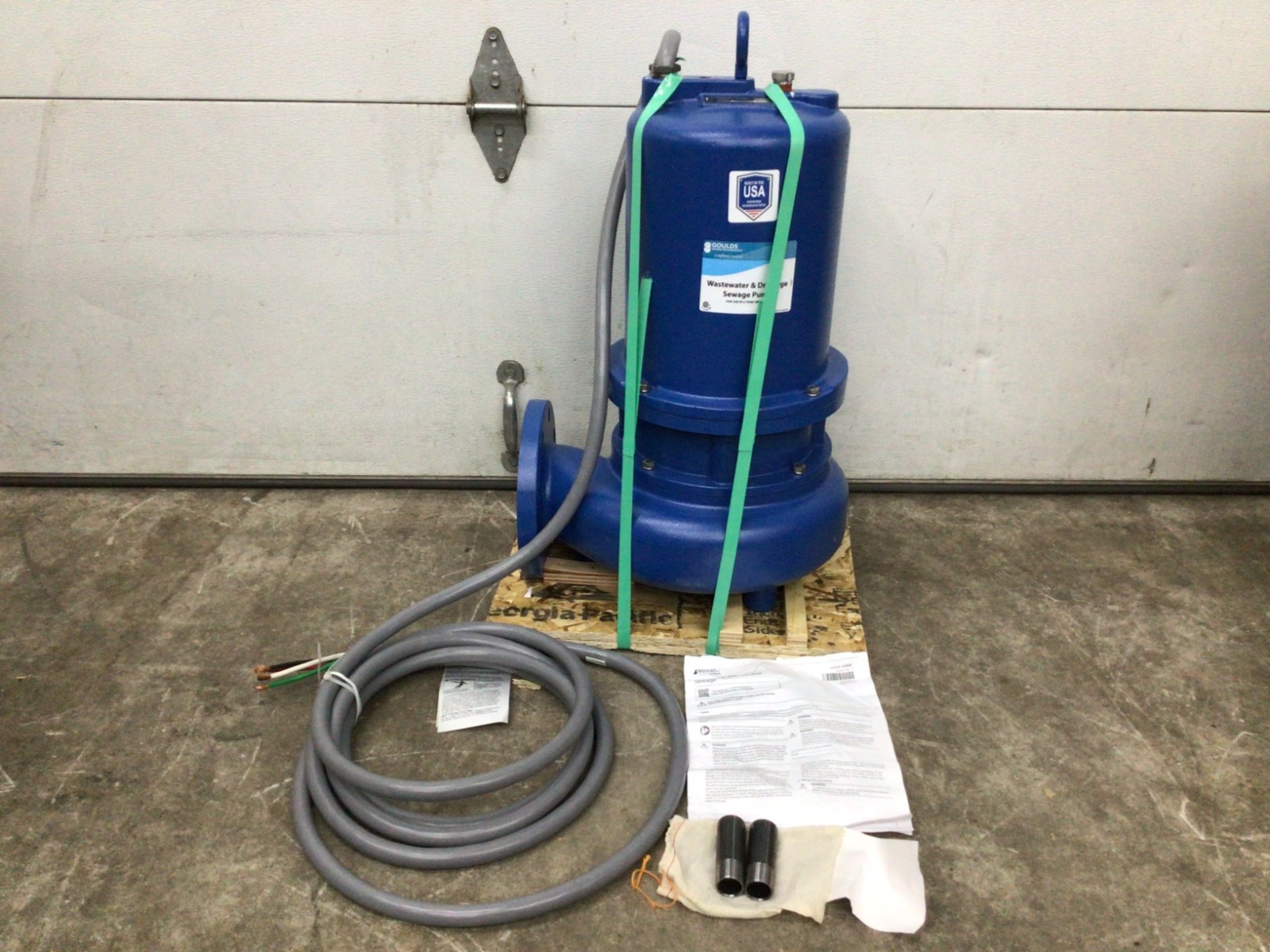 Goulds WS7534D4 Submersible Sewage Pump 7.5HP 460V 3 Phase