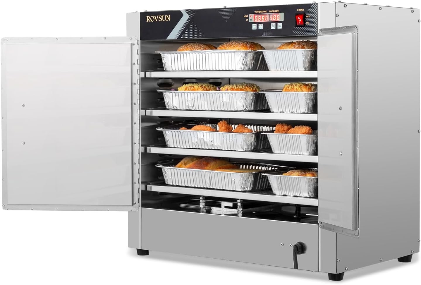 Commercial Food Warmer Countertop Hot Box Warming Cabinet for Restaurant Buffet
