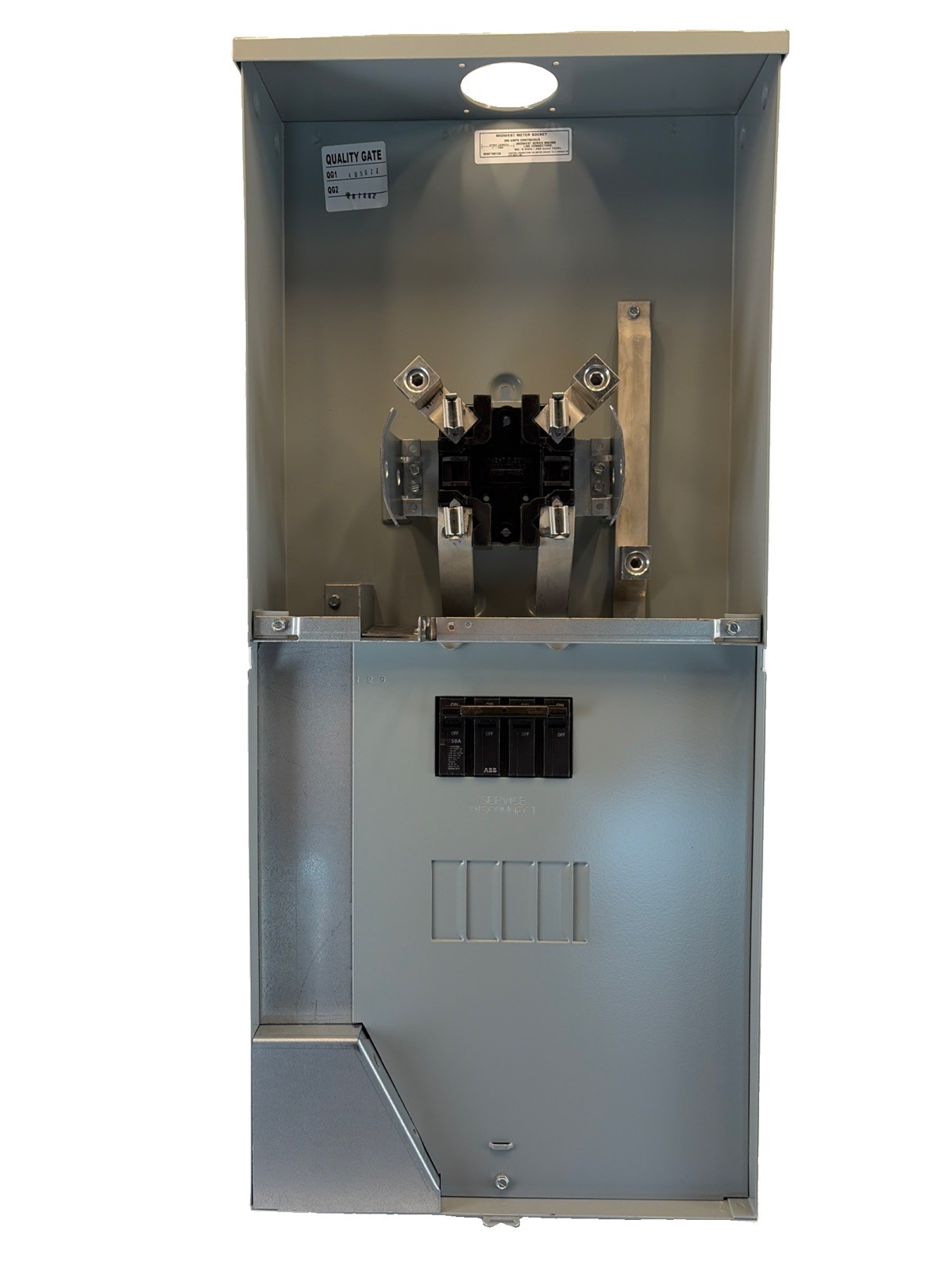 ABB 150 A 4/8 Main Breaker Panel Meter Combo Outdoor Load Center TSMRQ415CSCUGP