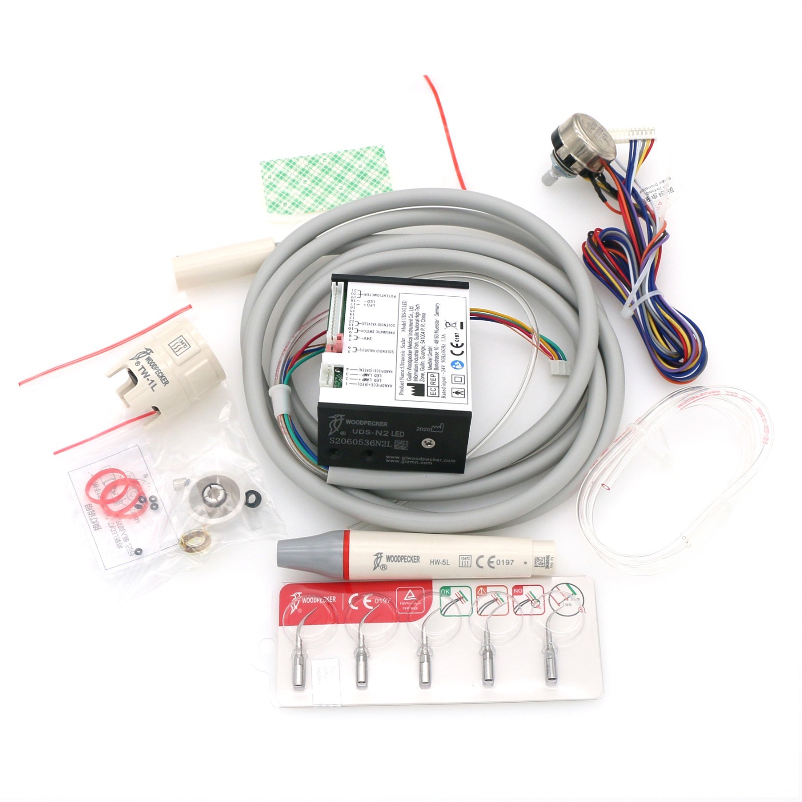 Woodpecker Dental Ultrasonic Piezo Built in Scaler UDS-N2 LED For Dental Chair