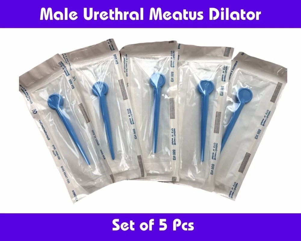 Sterile Meatal Dilator Male Adult Urethral Meatus 2/3/5/10 Pcs Free Shipping