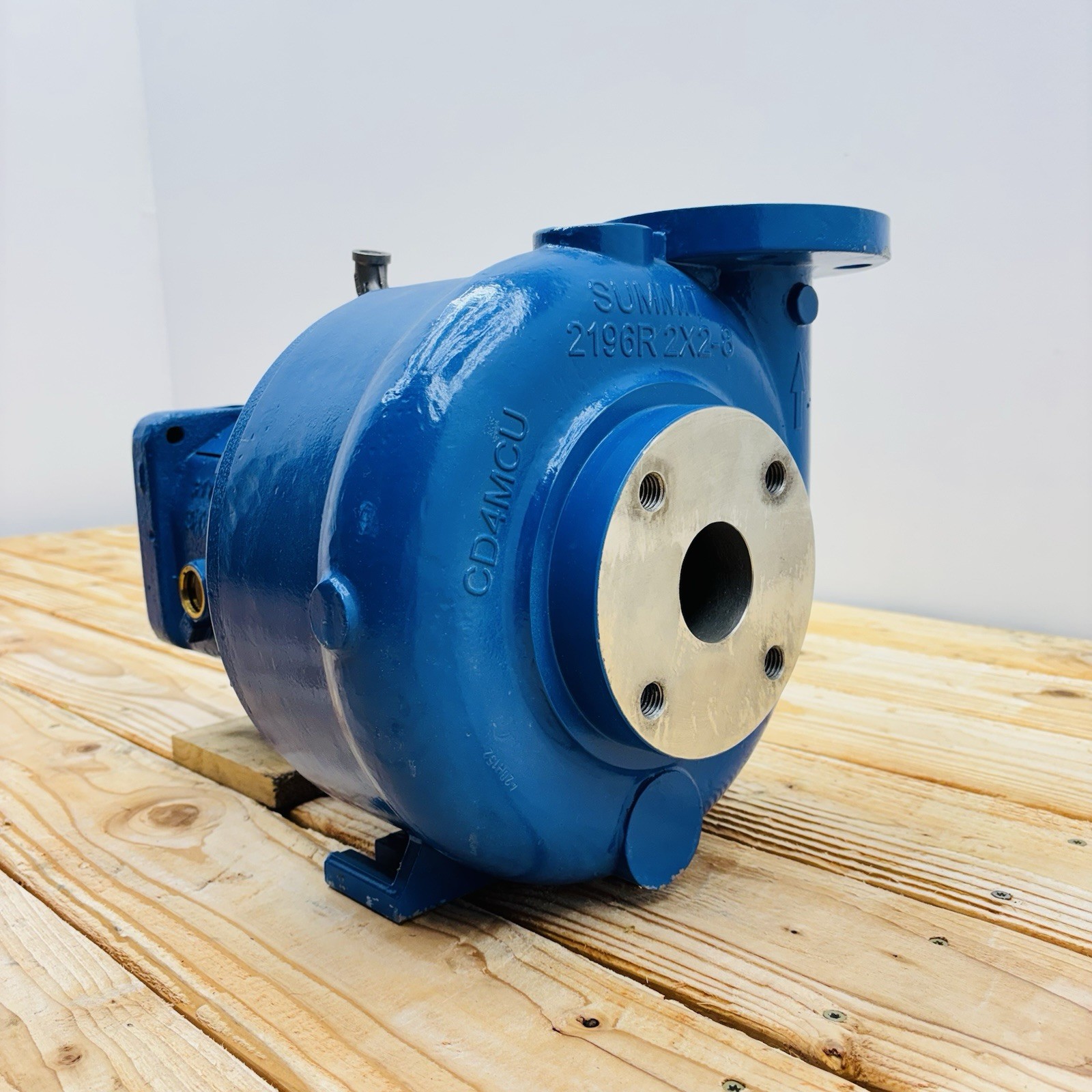 Summit 2196R / Goulds CV3196 equal size 2×2-8 Non-Clog Process Pump 6.250″ CD4M