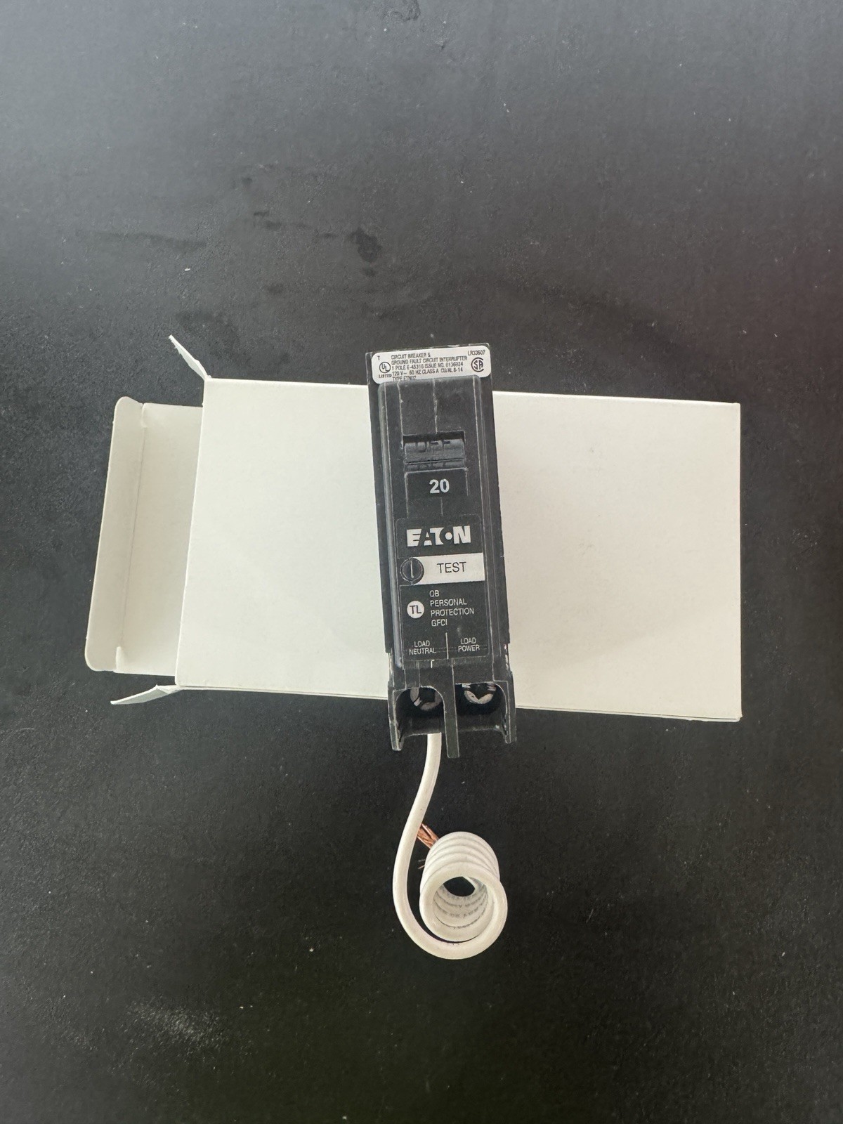 Eaton QB1020GF 20A GFCI Circuit Breaker