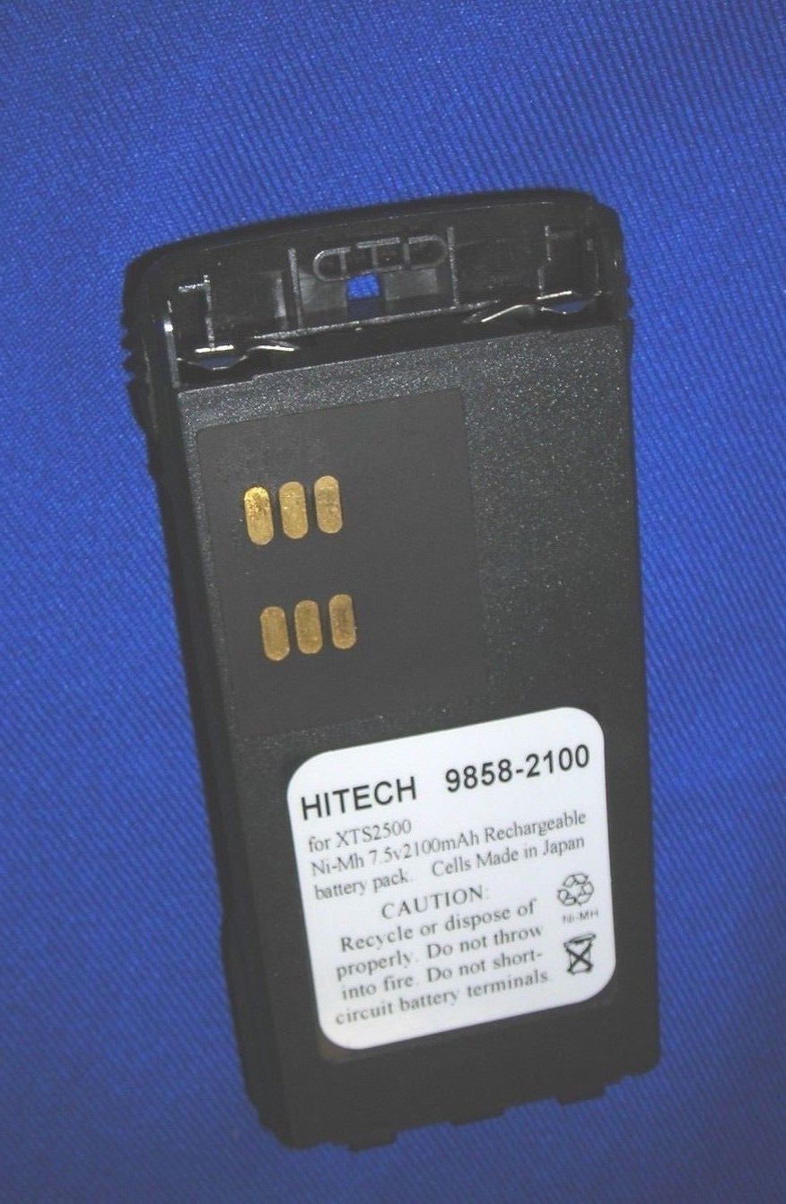 10 Batteries For Motorola P/N.:NTN9858(Japan NiMh1.6Ah) XTS1500/MT1500/PR1500…