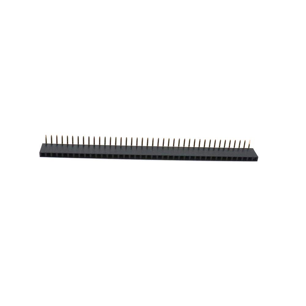 Female Pcb Header Right Angle 40 Pin 2.54mm Pitch Connector Pack Of 20pcs