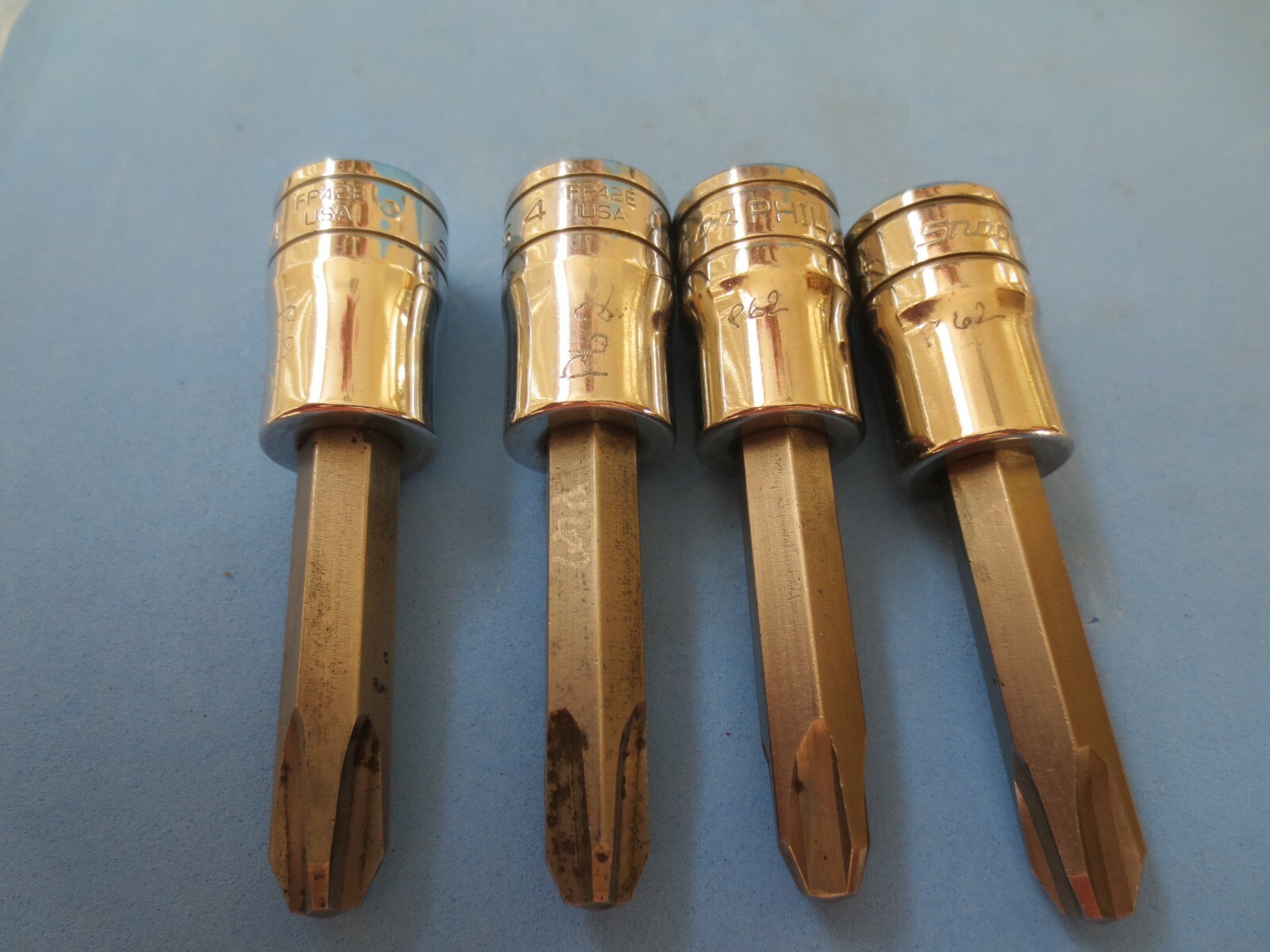 Snap-on FP42E Phillips #4, Standar Socket Driver 3/8″ Drive • Looks Unused •