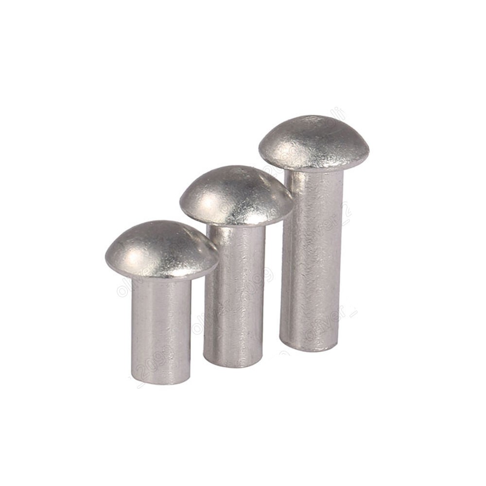 Aluminum Round Head Rivets DIN660 M2 M2.5 M3 M4 M5 M6 M8