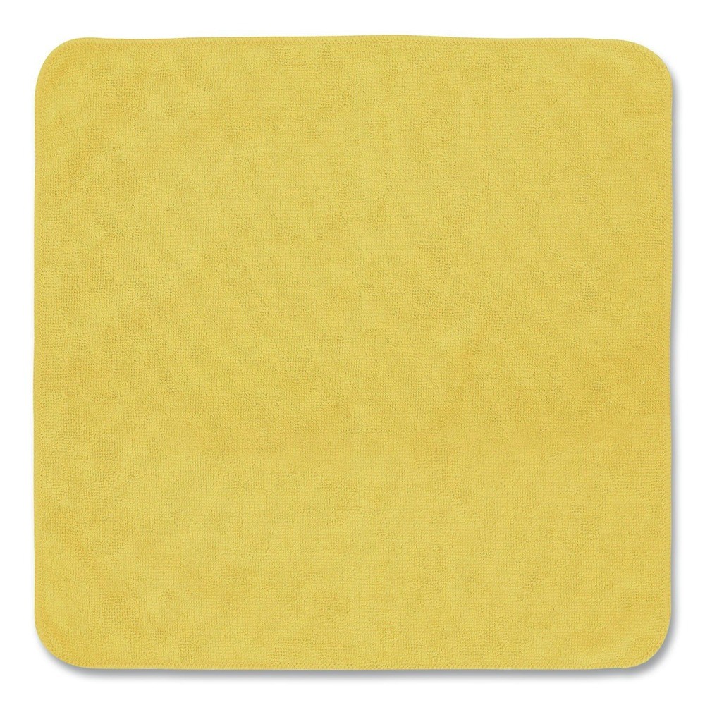 Rubbermaid Commercial 1820580 12″ x 12″ Microfiber Cloths – Yellow (24/PK) New