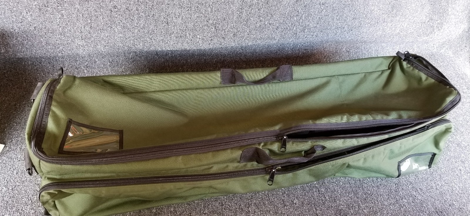 IRON DUCK MILITARY GREEN TACTICAL EMT EMS SUPPLY BAG 44400 AIRWAY SUPPORT