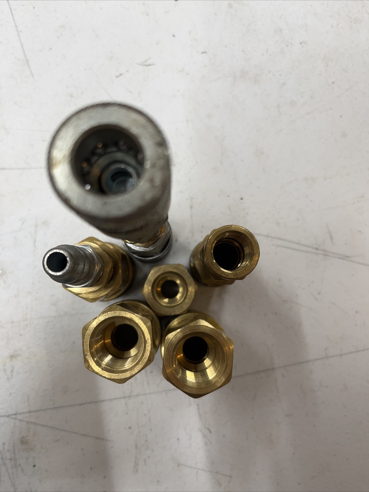 Untested Parker High Flow Quick Coupling Brass 3-BST4 2-btsn4 2-bst Unbrand A36