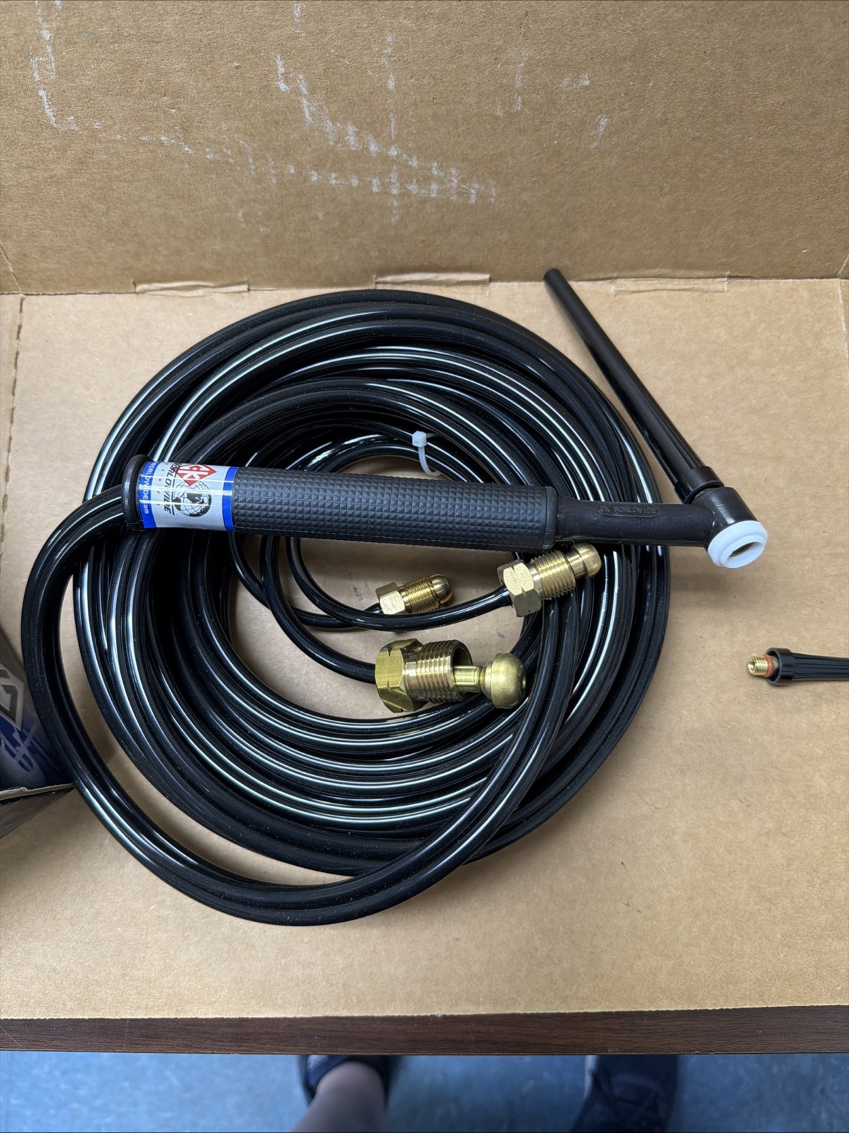 CK Worldwide Master TIG Series CK2325FX TIG Torch Flex Head 25′