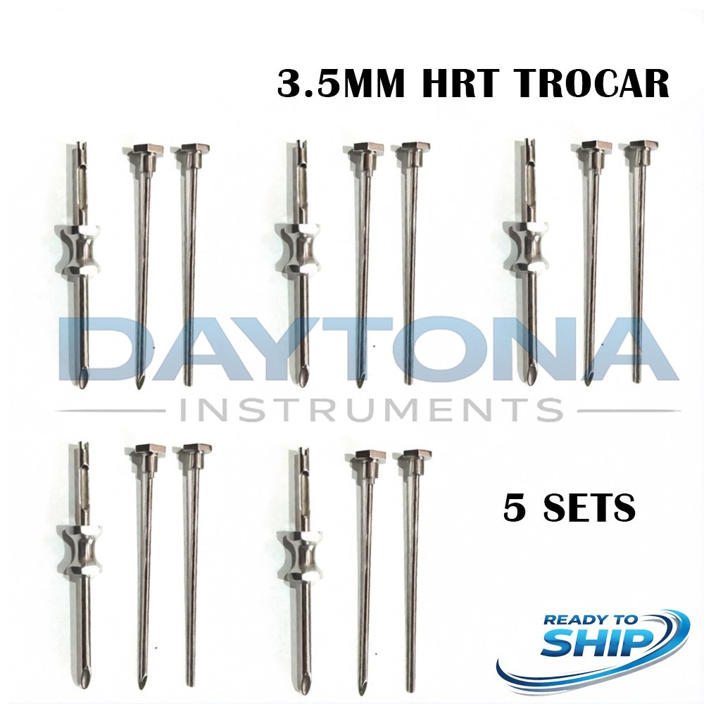 HRT Trocar 3.5mm Hormone Replacement Pellet Insertion Trocars 5 Sets