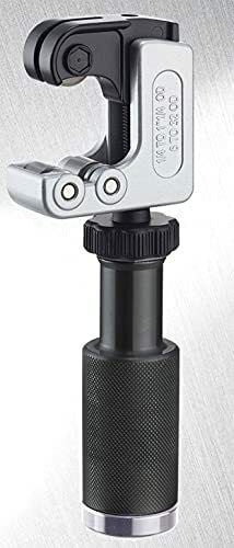 HVAC Premium Heavy Duty Adjustable Tube Cutter Set for Copper, Steel, Aluminum
