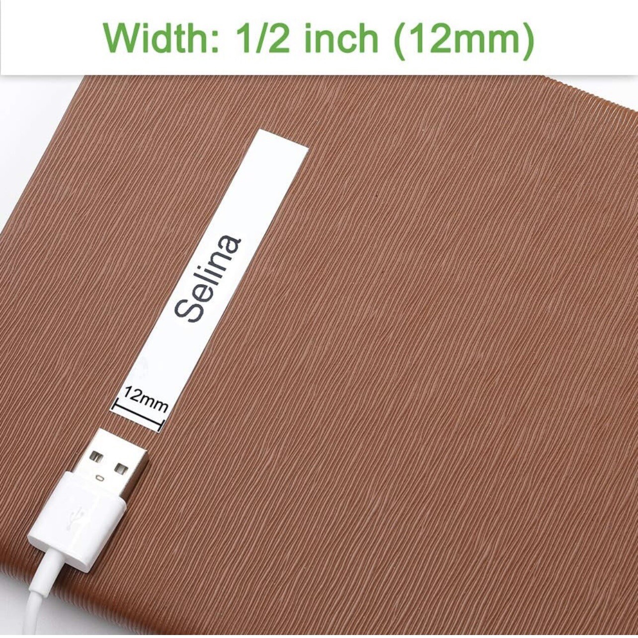 6PK TZ-231 TZe-231 Compatible for Brother P-Touch Label Maker Tape 12mm 0.47”