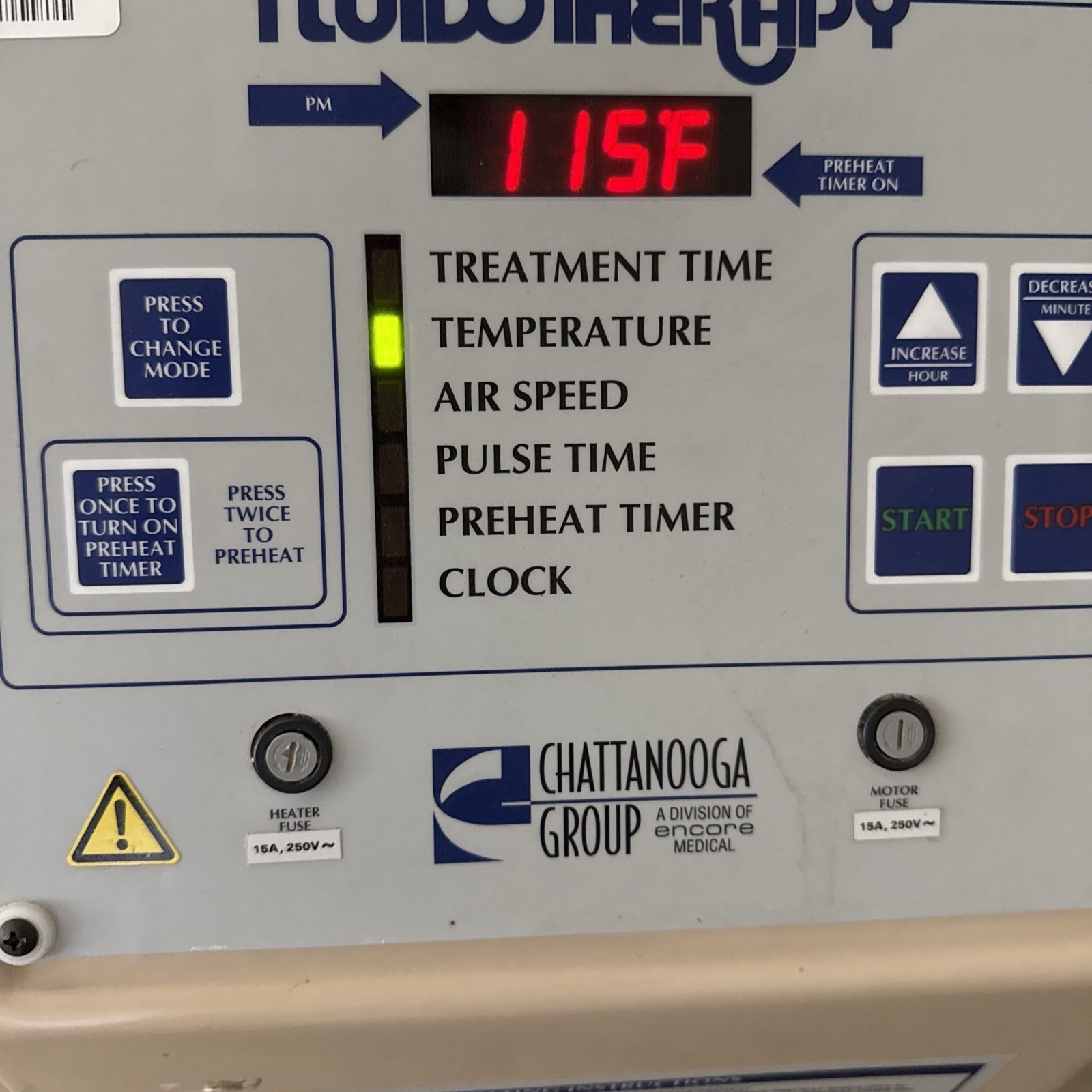 Chattanooga Fluidotherapy FLU115D Works Great