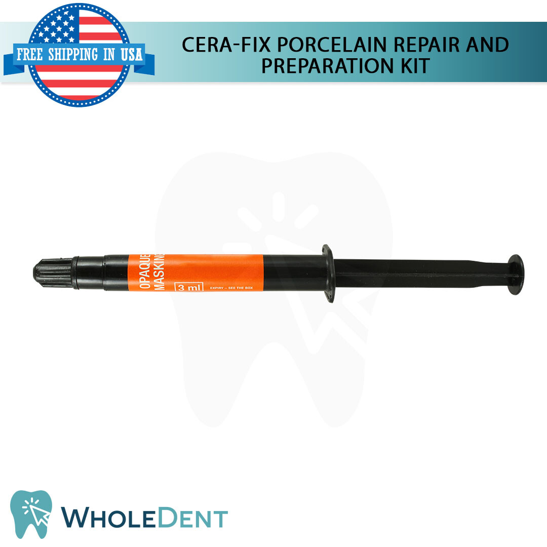 Cera-Fix Porcelain Repair And Preparation Large Kit Dental Material Etching Gel