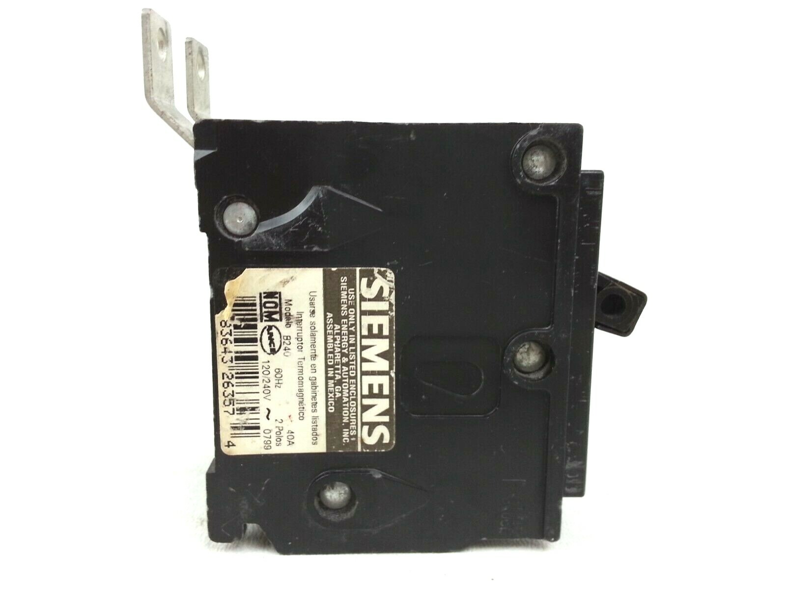 B240 Siemens Circuit Breaker