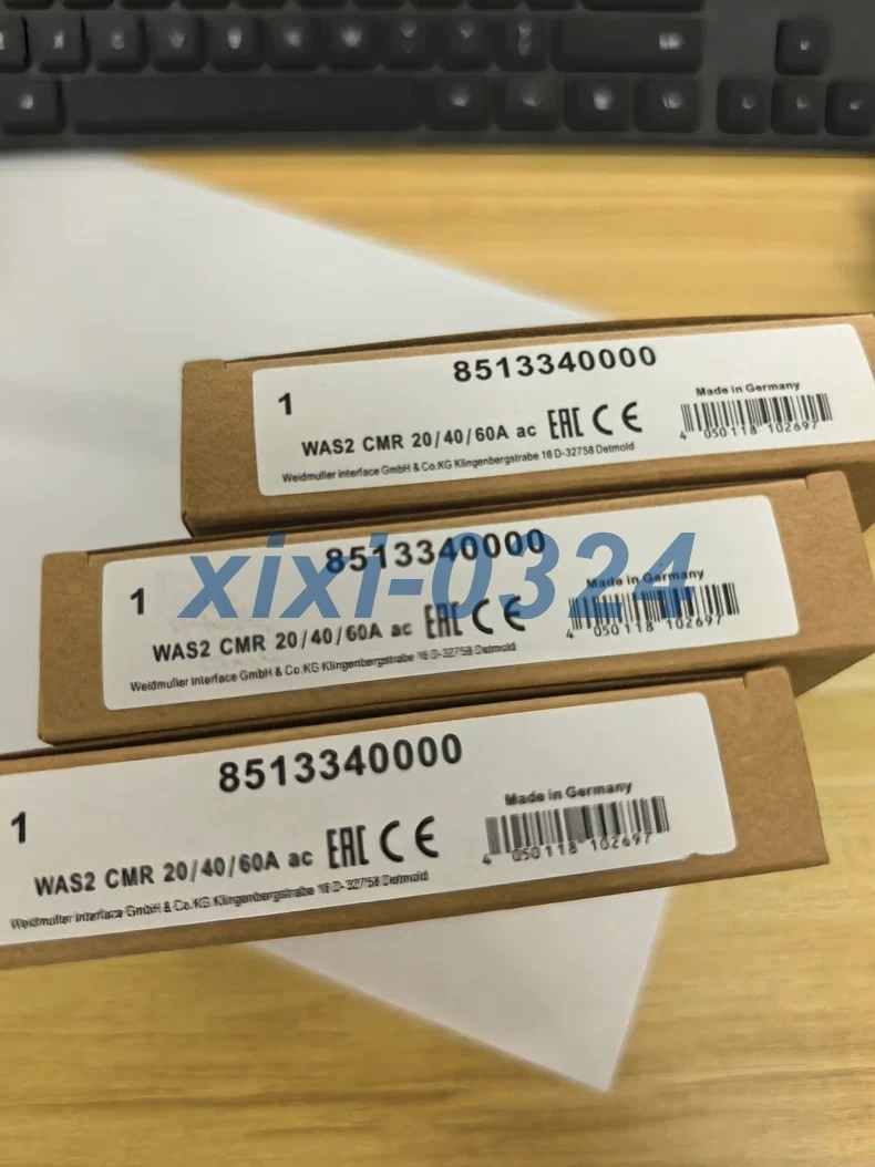 NEW Weidmüller WAS2 CMR 20/40/60A AC relay 8513340000 DHL Fast delivery