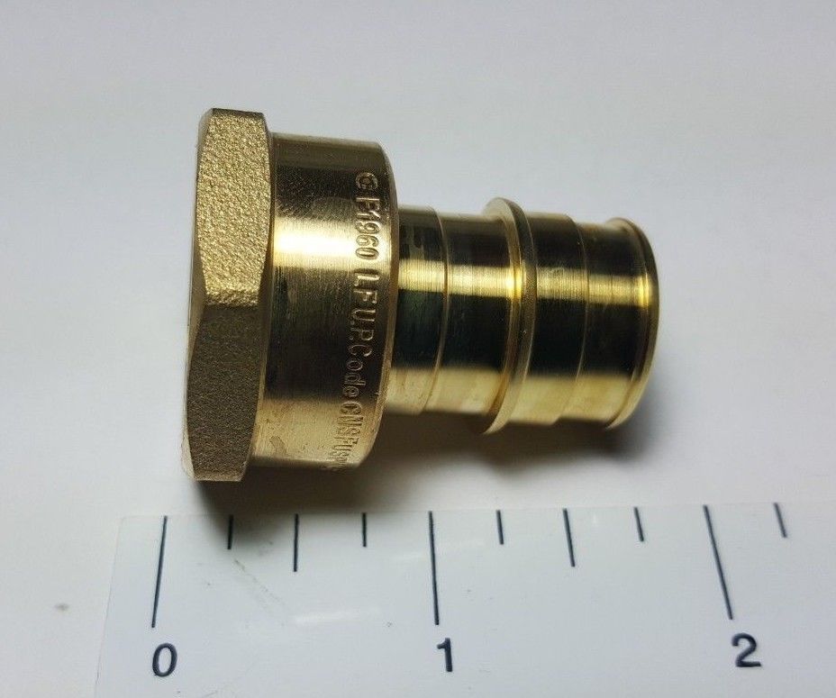 10) 3/4″ PEX A X 3/4″ FEMALE NPT EXPANSION ADAPTER F1960