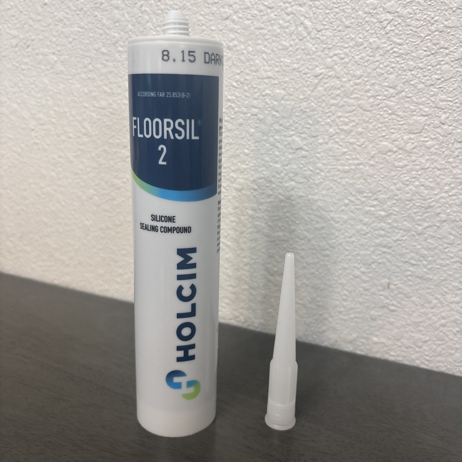 Lot of 9 Floorsil 2 RTV-1 Silicone Sealant 310ml Cartridges Exp. 06/2026