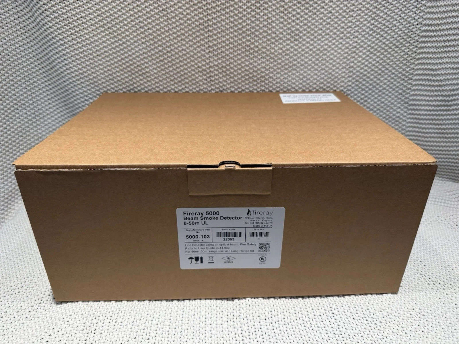 Fireray 5000 5000-103 Reflective Auto Align Beam Smoke Detector NEW IN BOX)