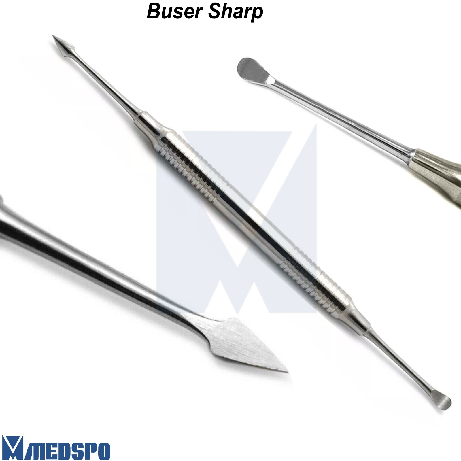 Dental Buser Sharp Periosteal Elevator Double Ended Surgical Implant Instruments