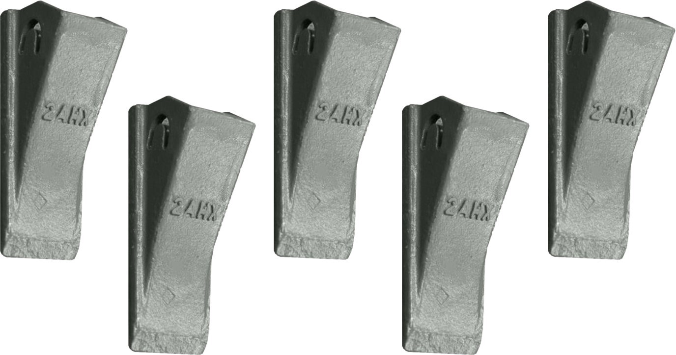 Crimp on bucket tooth H&L style 5 Pack