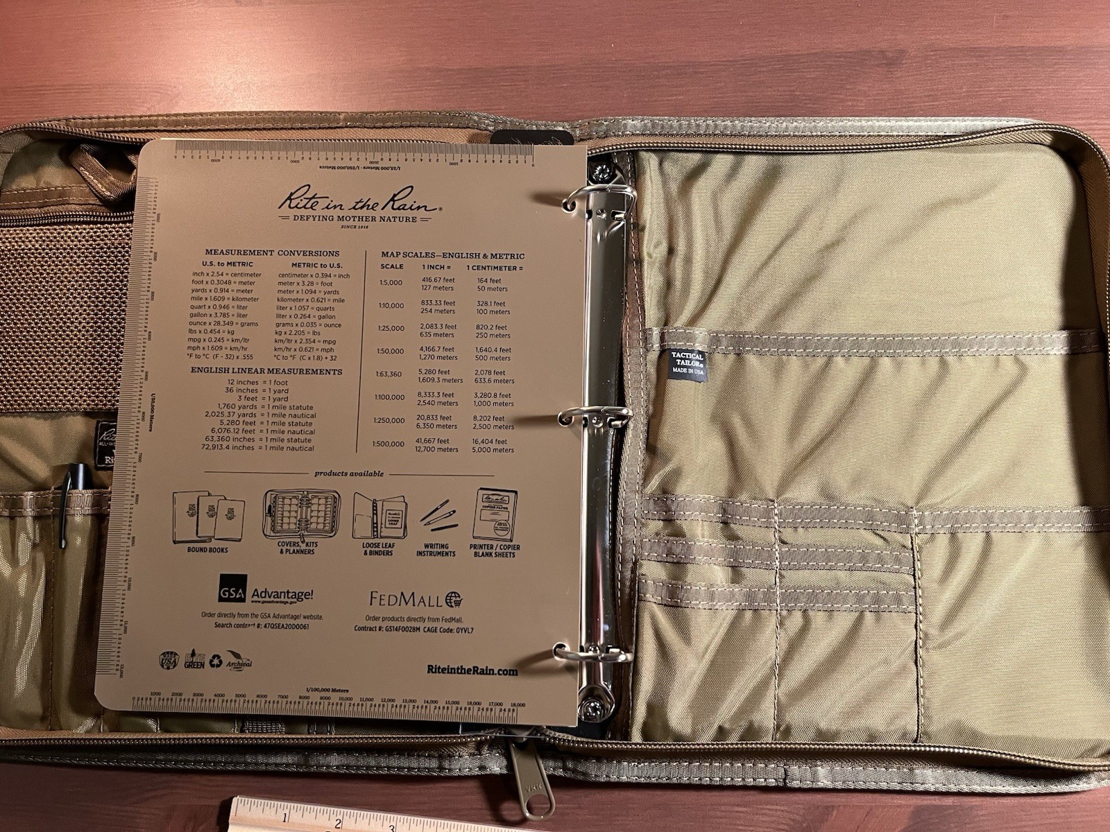 Rite In The Rain C9250T Planner With Pen And 2 Notebooks