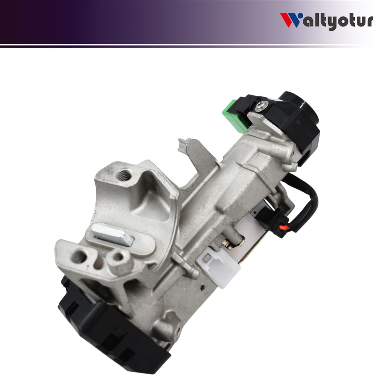 waltyotur Ignition Switch Cylinder Lock Auto Trans 2 Key Replacement for Hond…