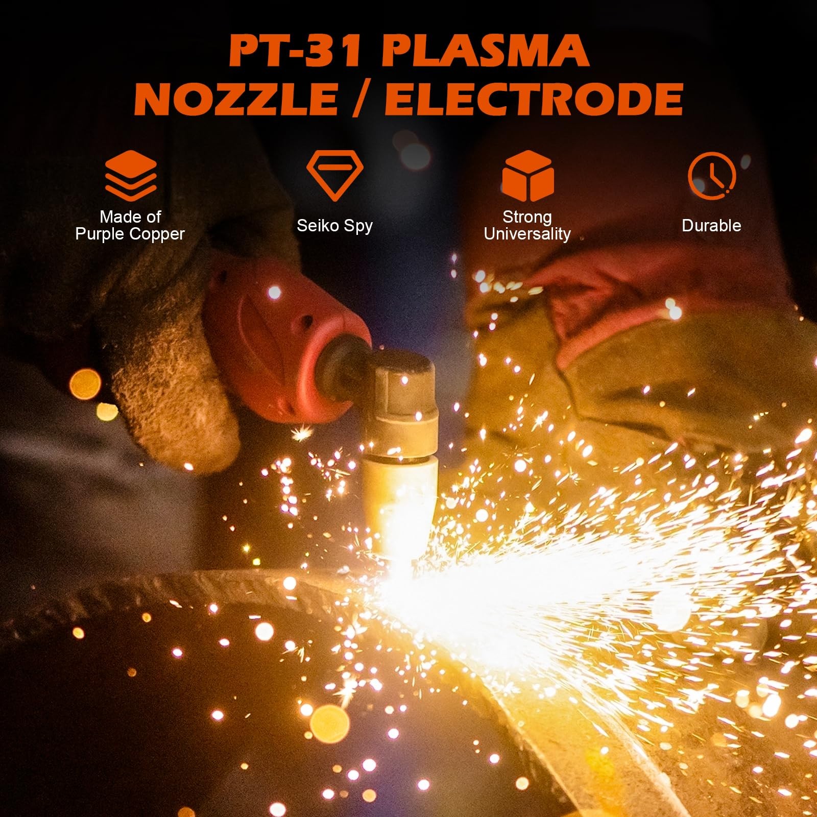 60PCS PT31 Plasma Cutter Consumables, High-Quality Cutting Performance…