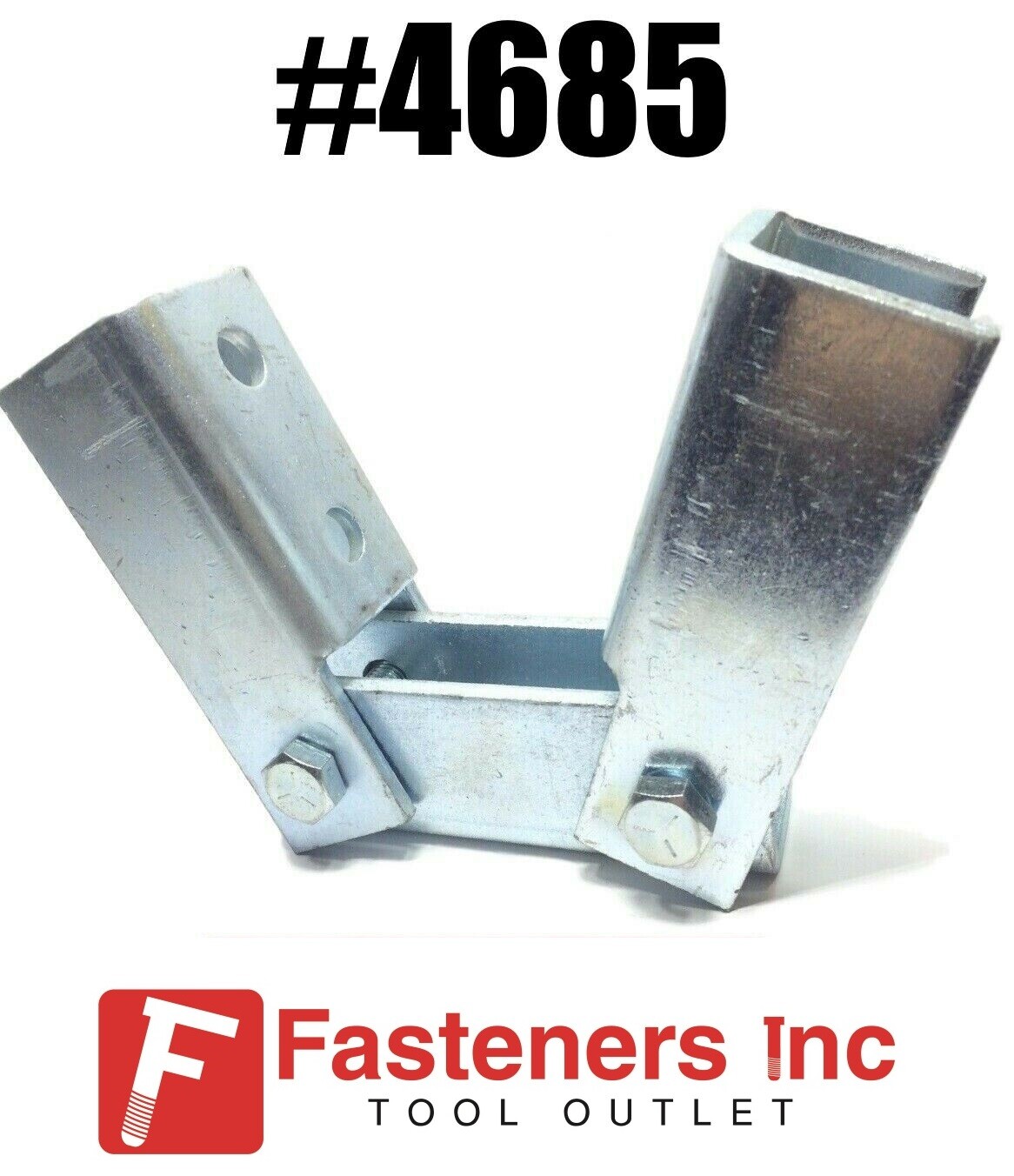 Double Adjustable Angle Shoe Brace for Unistrut Channel P2815D