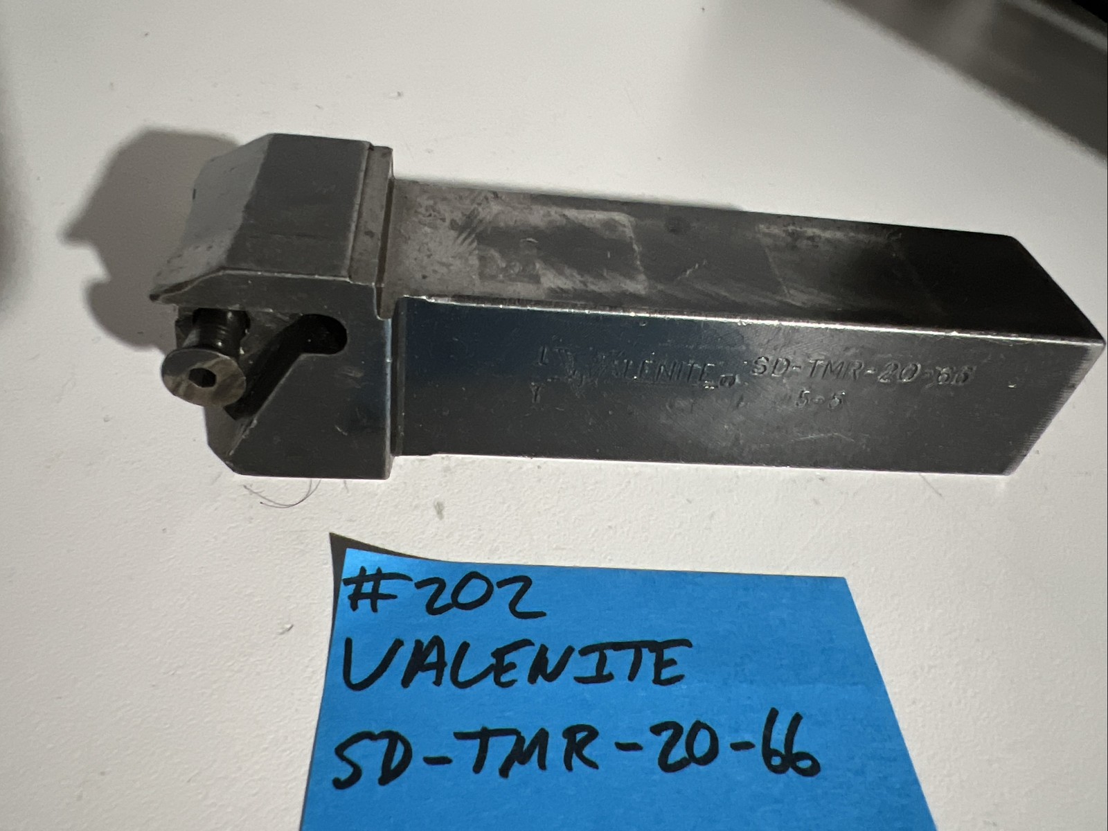 VALENITE SD-TMR-20-66 Indexible Carbide Lathe Toolholder 6”OAL 1.25”Shank Turnin