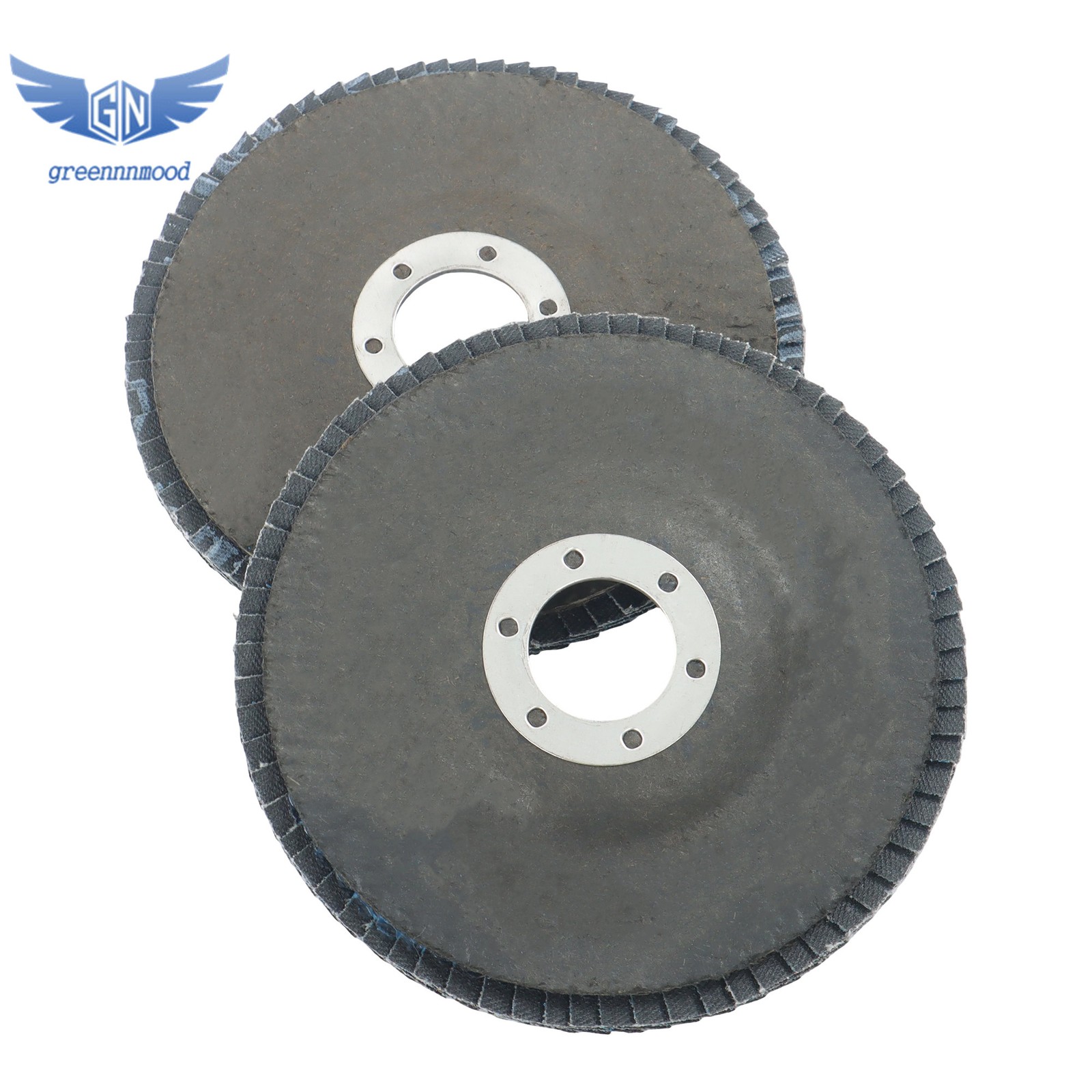 20 Pack Zirconia Flap Discs 4.5×7/8″ for Angle Grinder 80 Grit Flapper Wheel T29