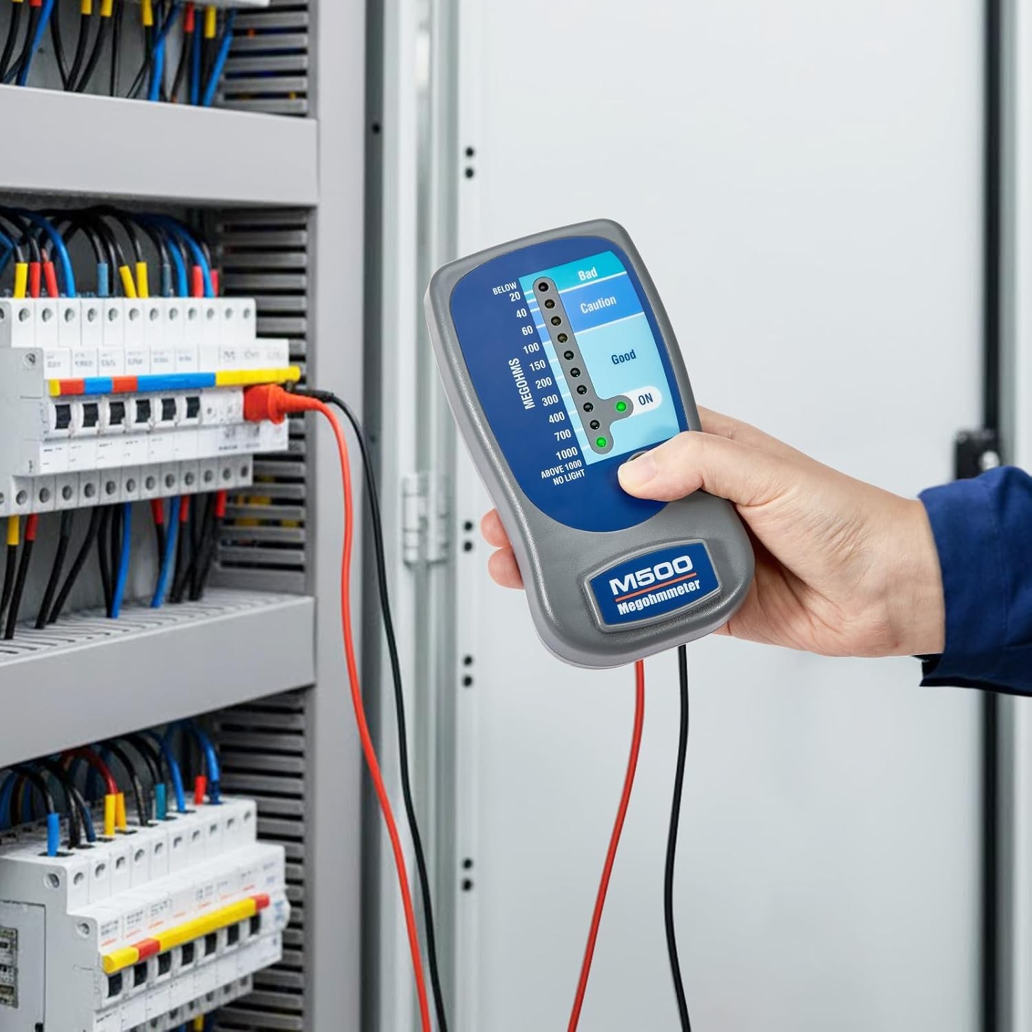 M500 Insulation Megohmmeter, Compatible with Supco M500 Tester up to 1000MΩ | St