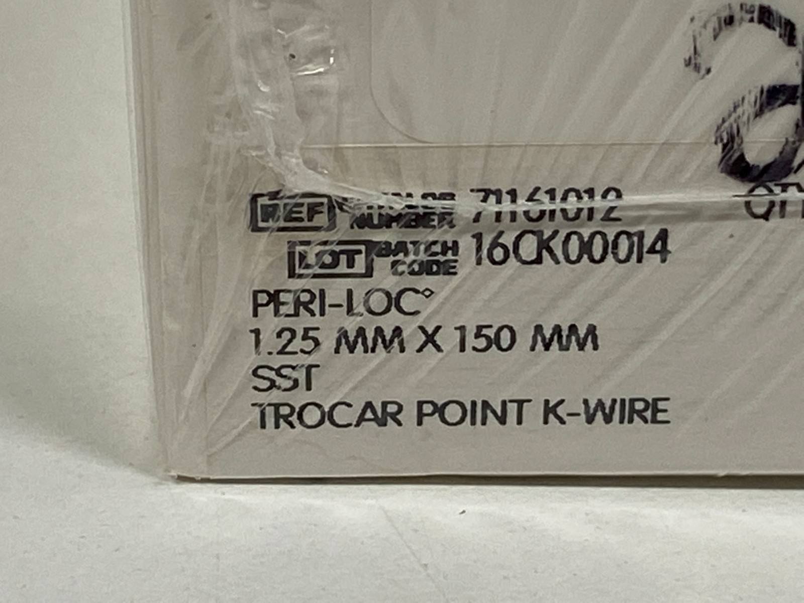 Box of 6 Smith & Nephew Point K-Wire 71161012 Exp.2026-03 to 2026-11 (*K40*)