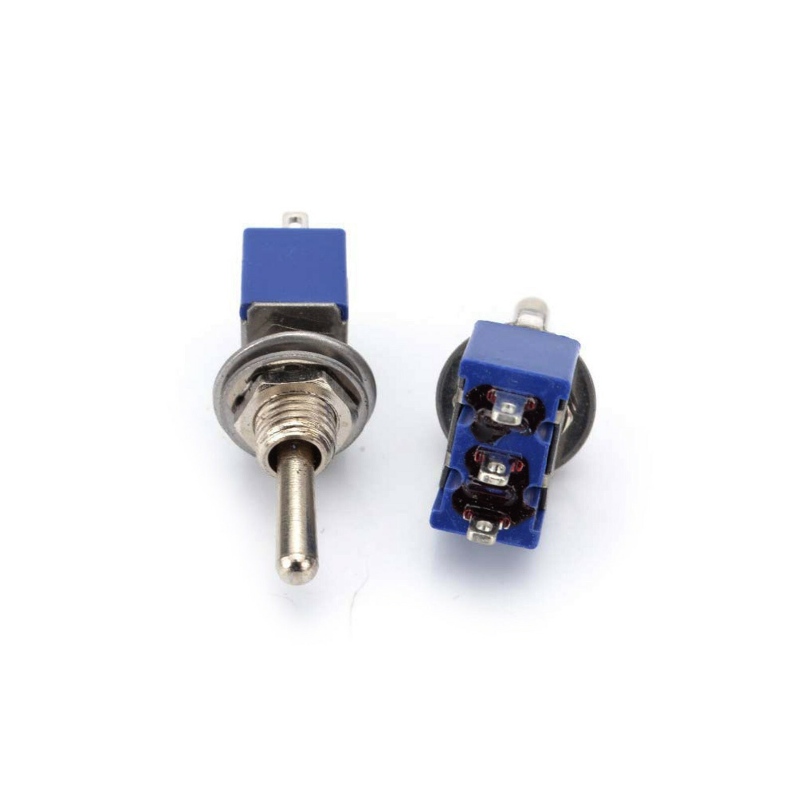 20x 3 Pin SPST ON-ON 2 Position Mini Toggle Switches MTS-102 US Stock