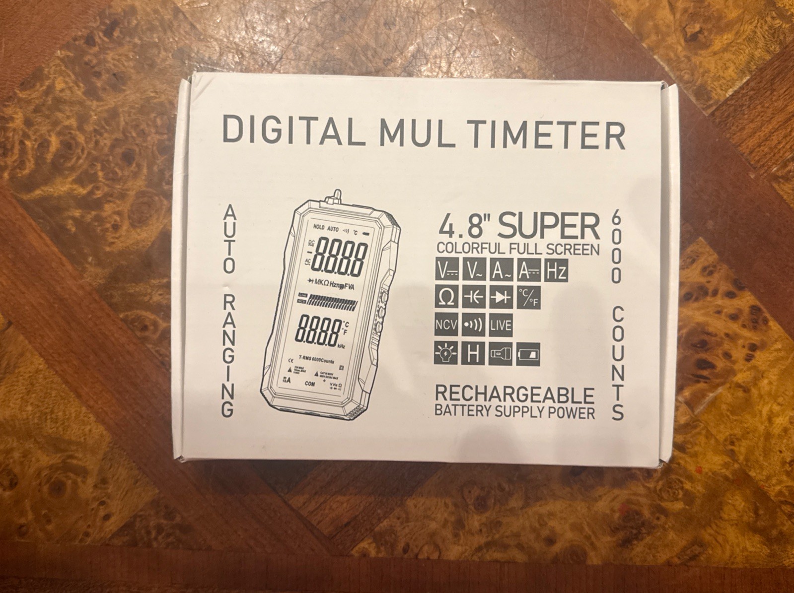 Digital Multimeter Auto Tester FS899L – New!