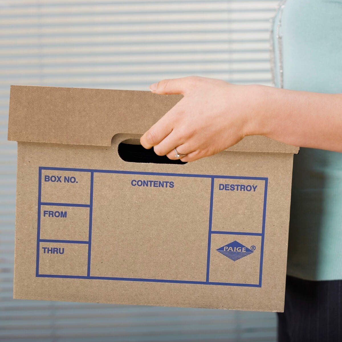 UBMOVE File Boxes 200# Strength, Small, 15″ x 12″ x 10″, 15 Pack