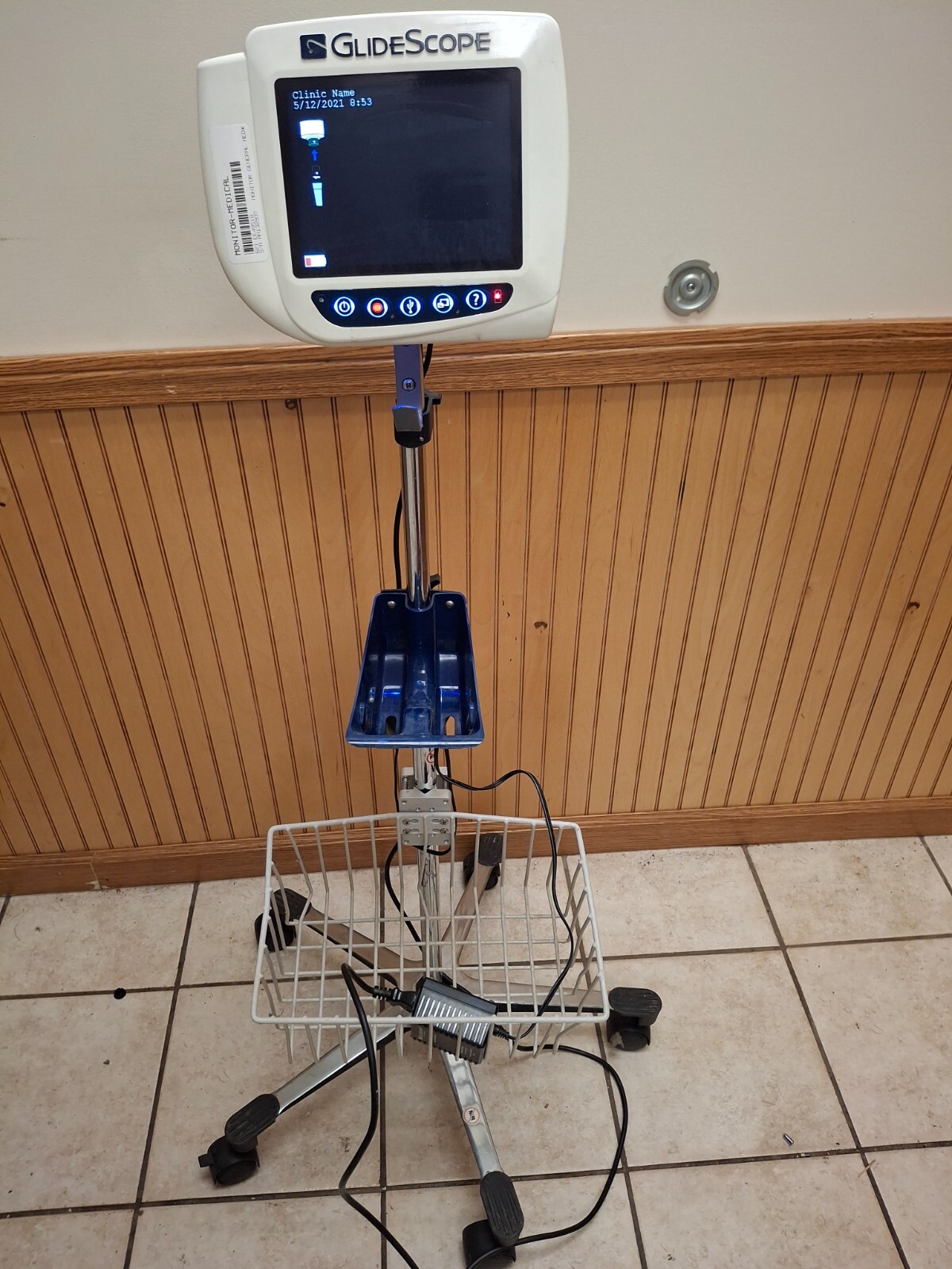 Verathon Glidescope Cobalt AVL Video Monitor Laryngoscope
