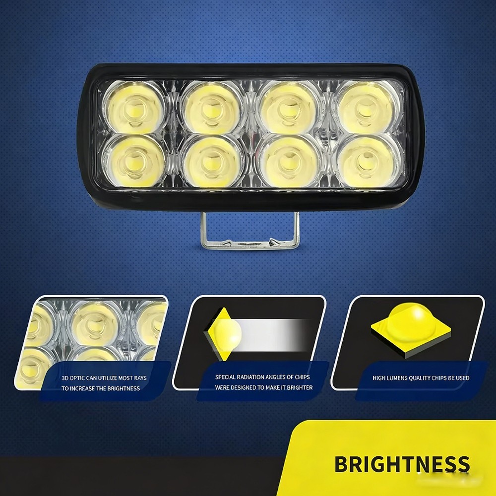 4x 45W LED Work Lights Headlights Fit Kubota Skid Steer SVL75 SVL95 V0511-53510