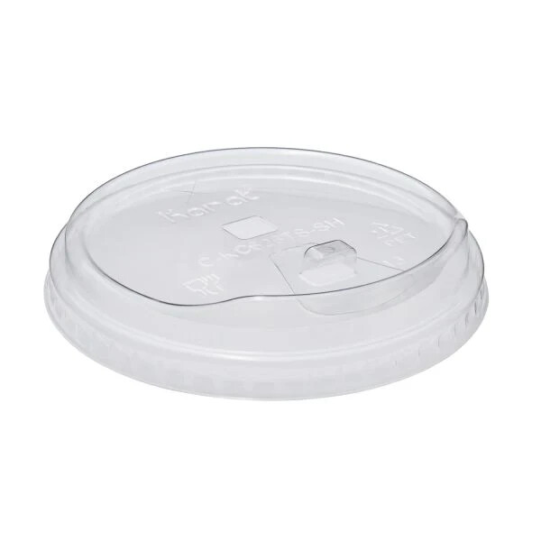 Karat Strawless Sipper lid for 12-24oz PET Plastic cup, C-KC626TS-SH