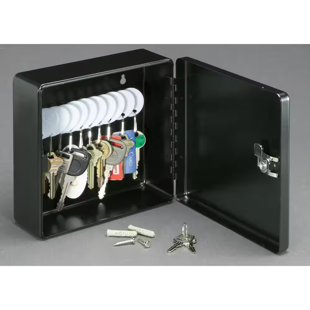 SentrySafe Money Safe Cash Box Steel 0.07 cu ft Lock Removable Tray Security