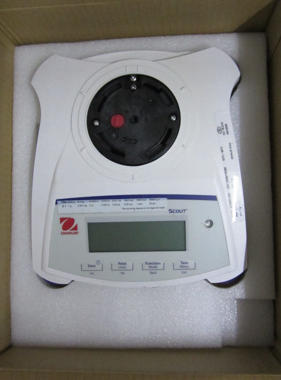 Ohaus SJX6201N/E Legal Trade Scale – In factory box w/ paperwork & accessories